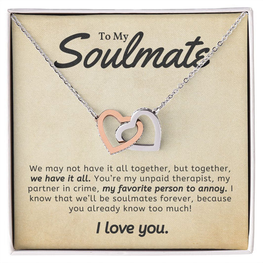 To My Soulmate Soulmate#001